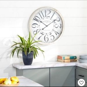 Large Wall Clock 24" x 24"